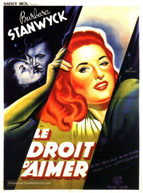 My Reputation - French Movie Poster