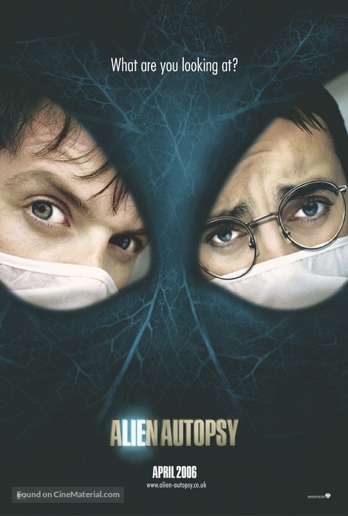 Alien Autopsy - British Movie Poster