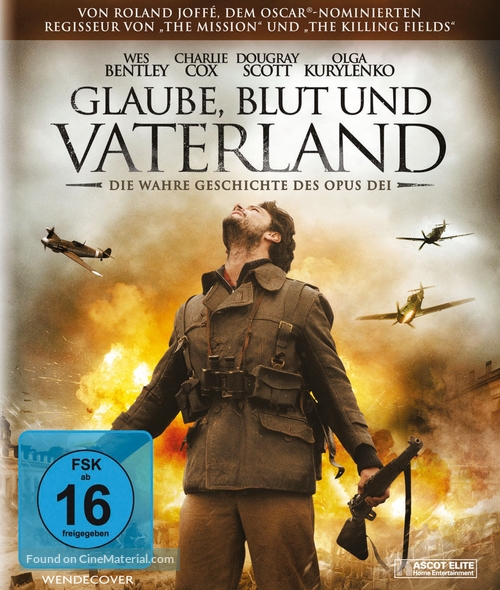 There Be Dragons - German Blu-Ray movie cover