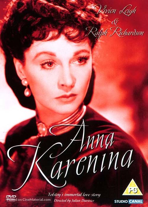 Anna Karenina - British DVD movie cover