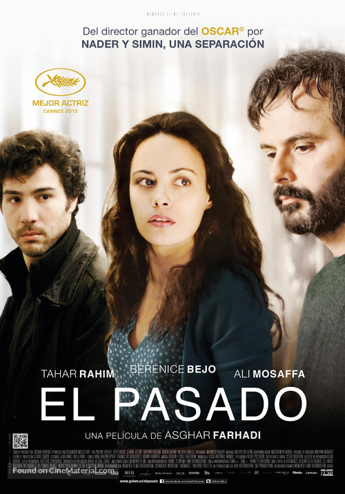 Le Pass&eacute; - Spanish Movie Poster