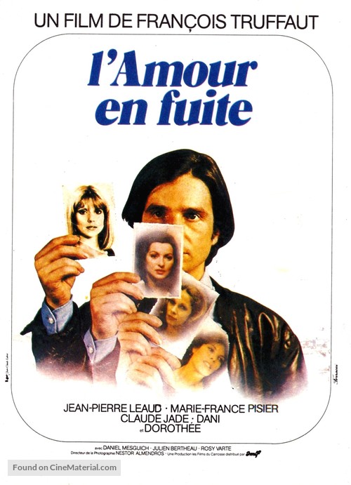 L&#039;amour en fuite - French Movie Poster