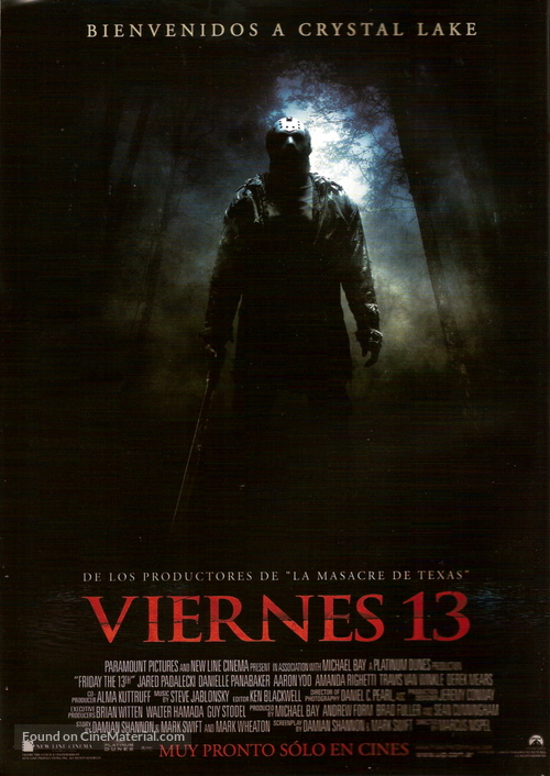 Friday the 13th - Argentinian Movie Poster