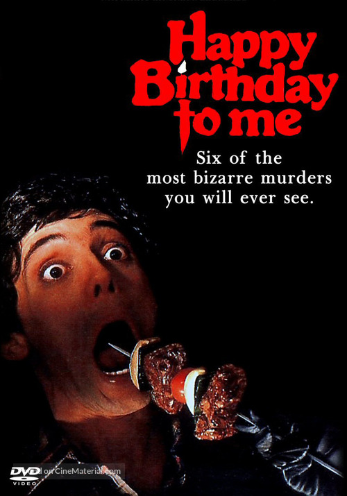Happy Birthday to Me - DVD movie cover