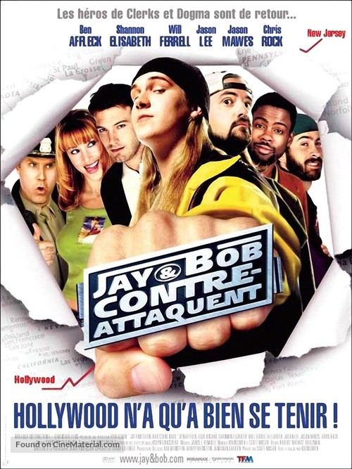 Jay And Silent Bob Strike Back - French Movie Poster