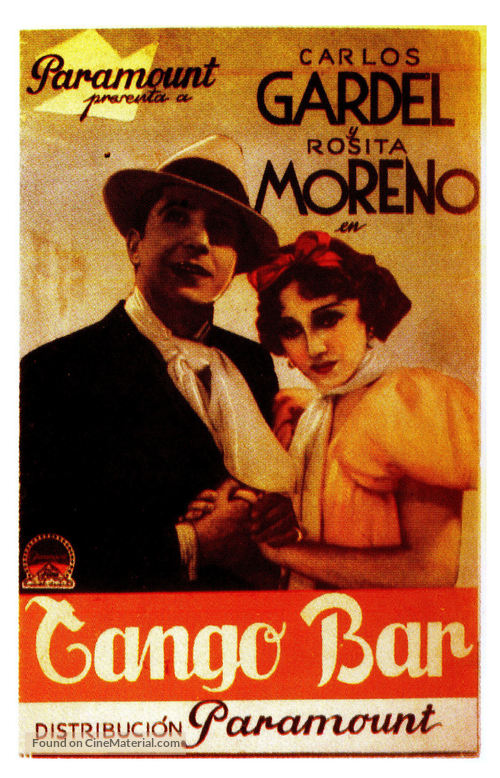 Tango Bar - Spanish Movie Poster