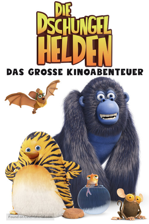 Les As de la Jungle - German Movie Cover