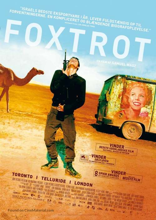 Foxtrot - Danish Movie Poster