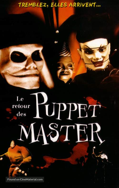 Curse of the Puppet Master - French VHS movie cover