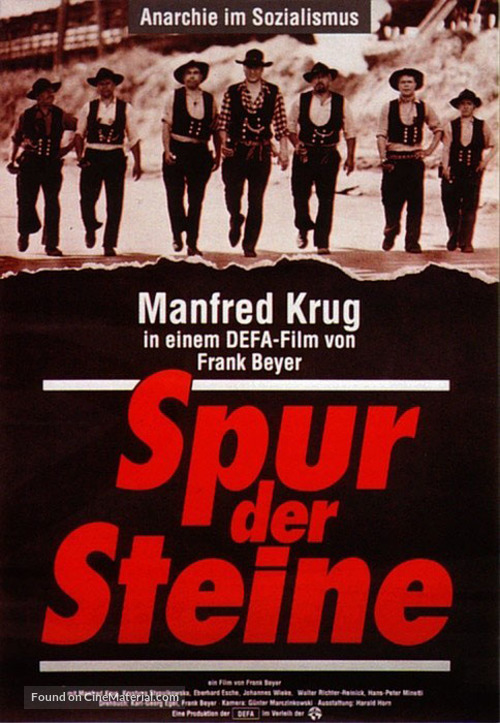 Spur der Steine - German Movie Poster