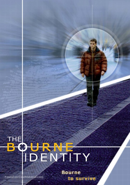 The Bourne Identity - DVD movie cover