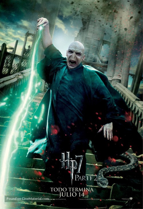 Harry Potter and the Deathly Hallows - Part 2 - Argentinian Movie Poster