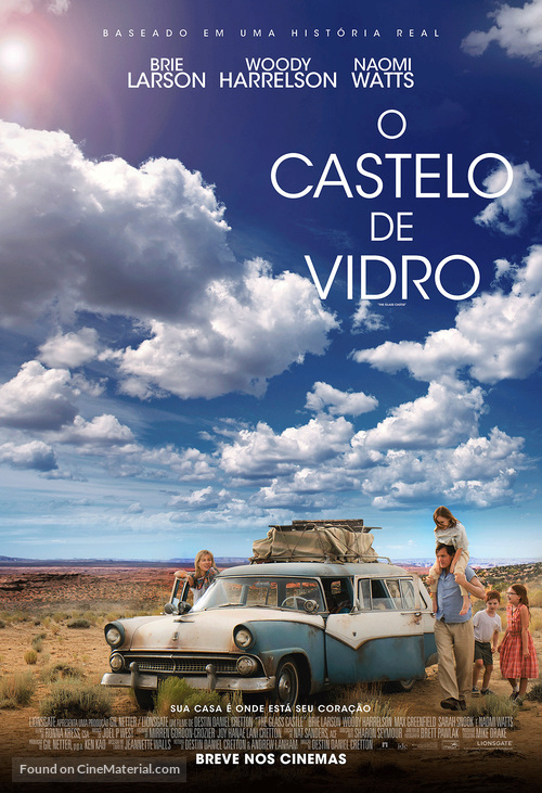 The Glass Castle - Brazilian Movie Poster