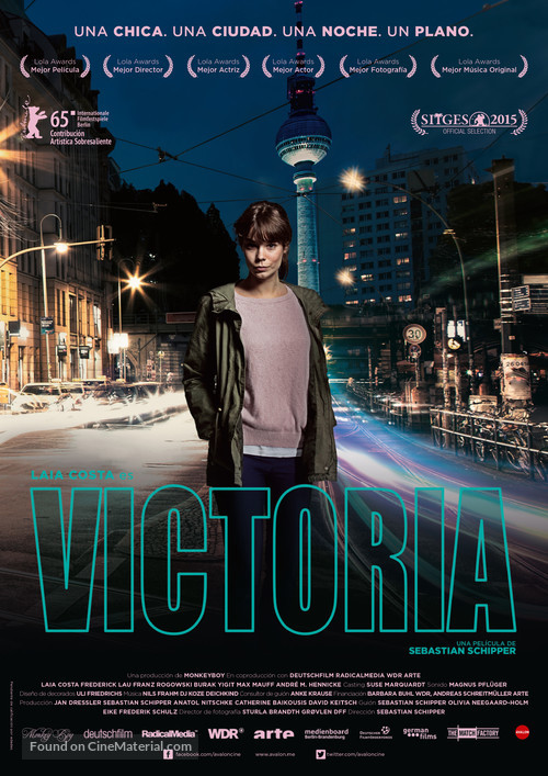 Victoria - Spanish Movie Poster