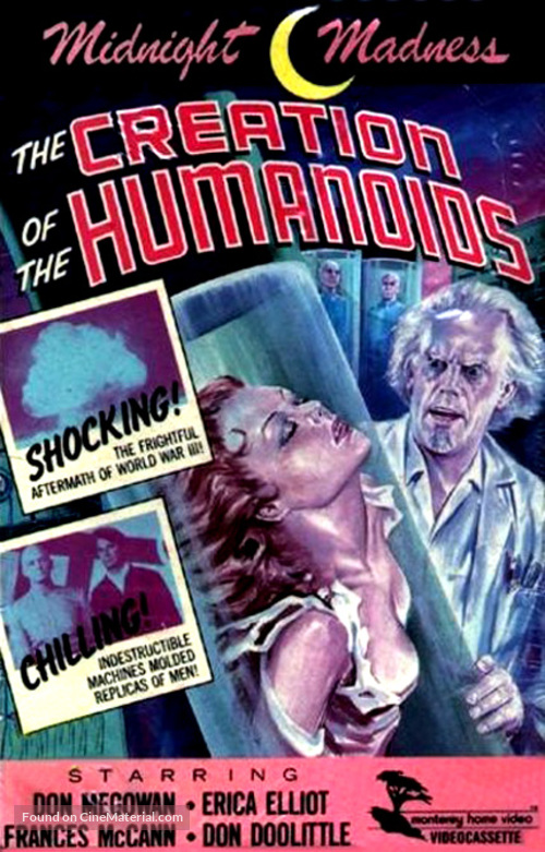 The Creation of the Humanoids - Movie Cover