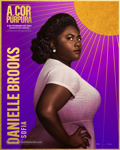 The Color Purple - Brazilian Movie Poster