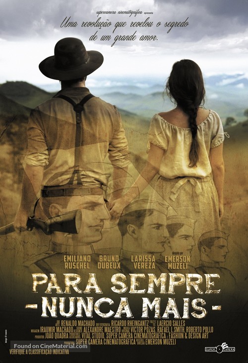 Para Sempre Nunca Mais - Brazilian Movie Poster