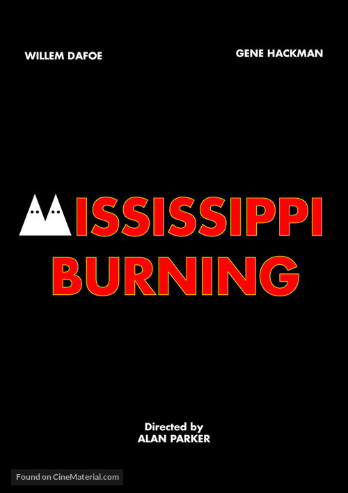 Mississippi Burning - DVD movie cover