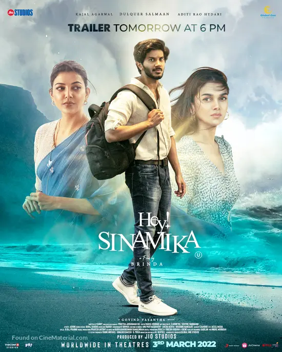 Hey Sinamika - Indian Movie Poster