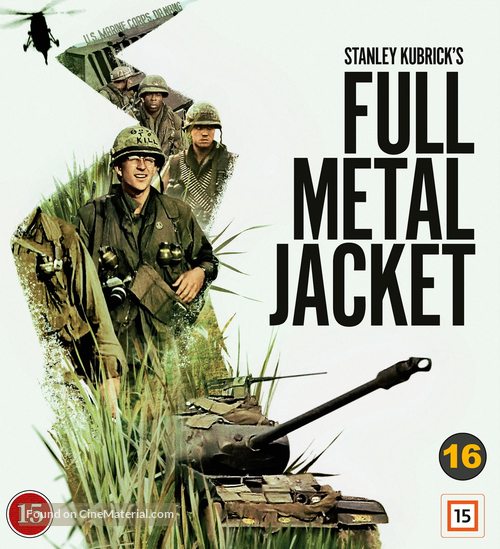Full Metal Jacket - Norwegian Movie Cover