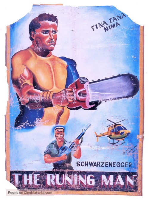 The Running Man - Ghanian Movie Poster