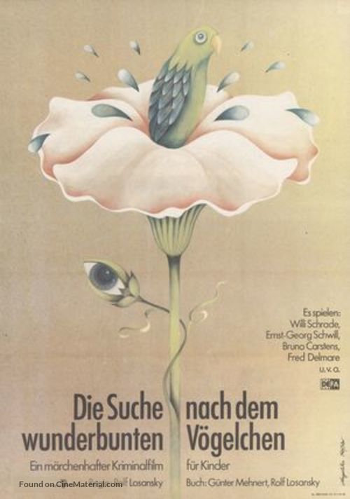 Die Suche nach dem wunderbunten V&ouml;gelchen - German Movie Poster