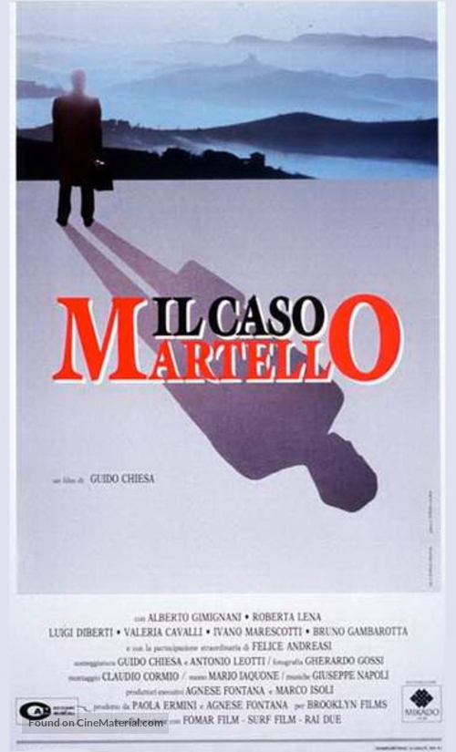 Il caso Martello - Italian Movie Poster