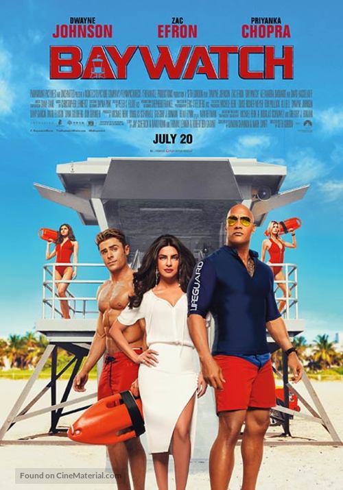 Baywatch - Lebanese Movie Poster