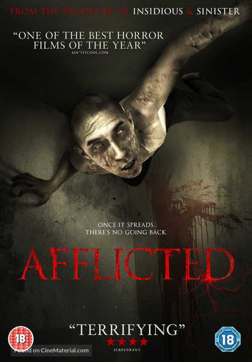 Afflicted - British Movie Cover