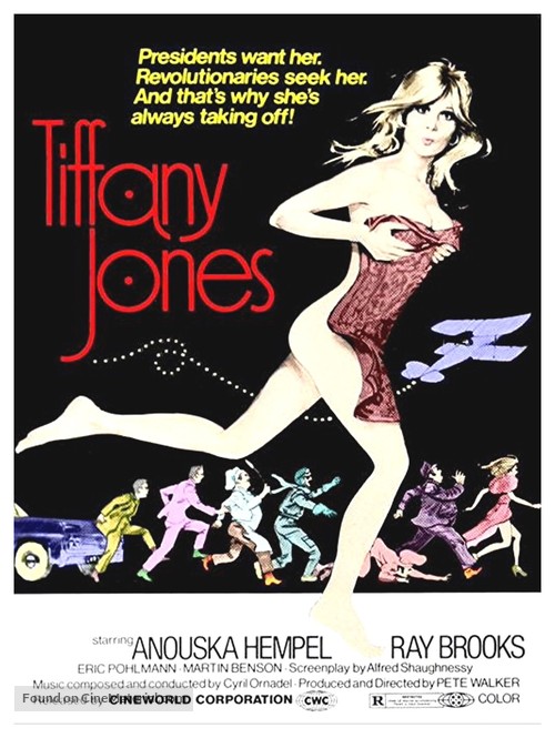 Tiffany Jones - British Movie Poster