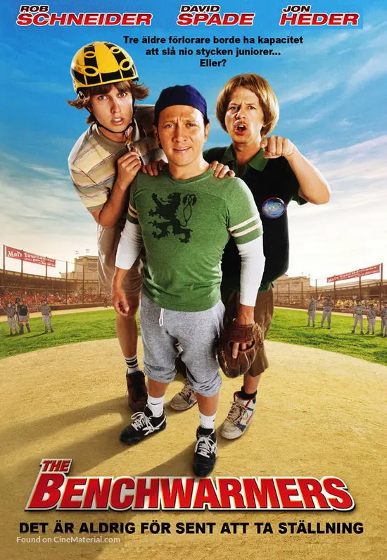 The Benchwarmers - Swedish Movie Cover