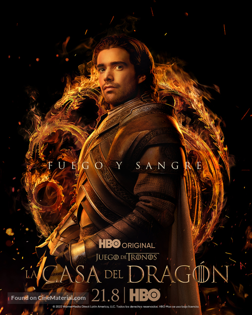 &quot;House of the Dragon&quot; - Argentinian Movie Poster