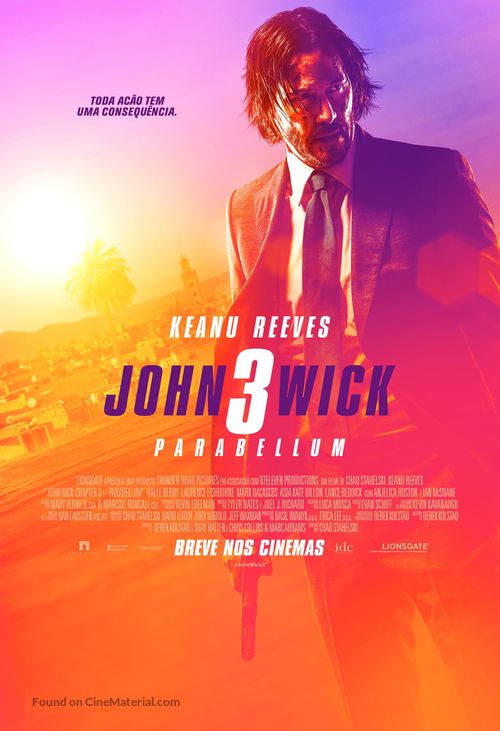 John Wick: Chapter 3 - Parabellum - Brazilian Movie Poster