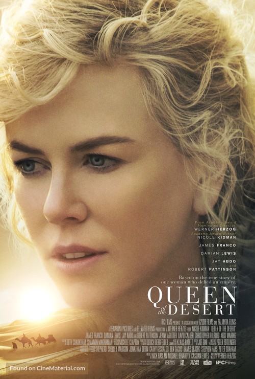 Queen of the Desert - Movie Poster