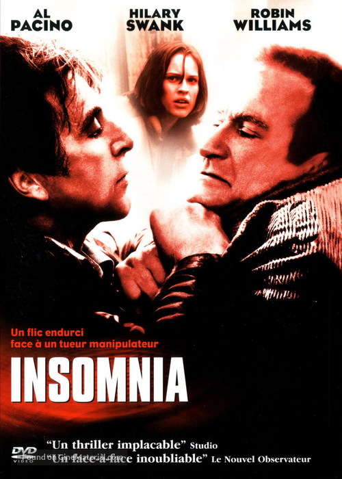 Insomnia - French DVD movie cover