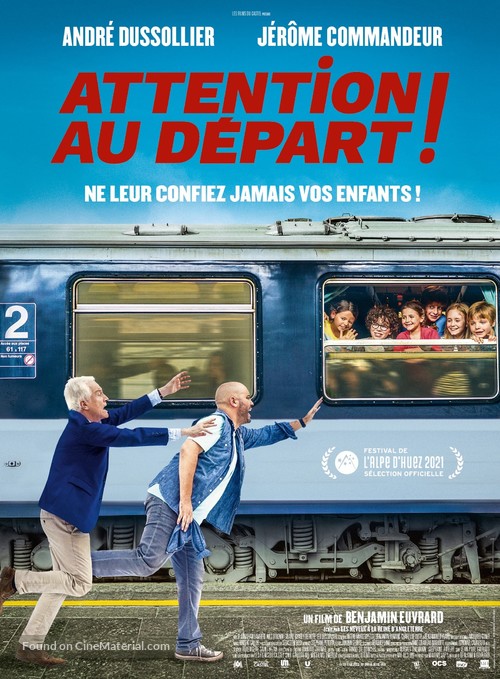 Attention au d&eacute;part - French Movie Poster