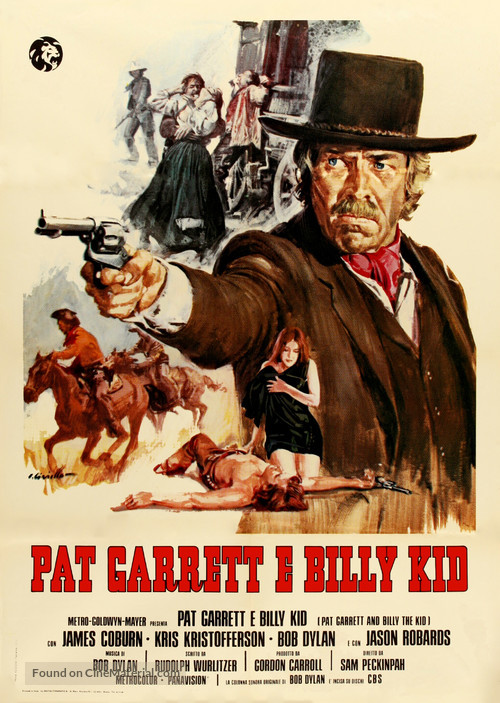 Pat Garrett &amp; Billy the Kid - Italian Movie Poster