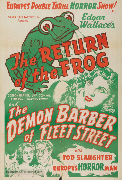 Sweeney Todd: The Demon Barber of Fleet Street - Combo movie poster