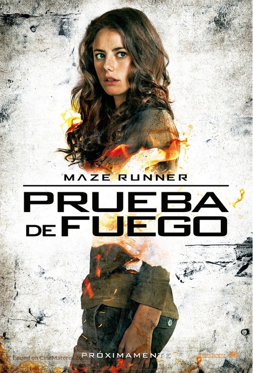 Maze Runner: The Scorch Trials - Mexican Movie Poster