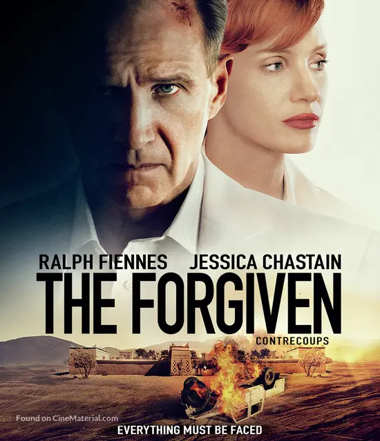 The Forgiven (2022) Canadian blu-ray movie cover