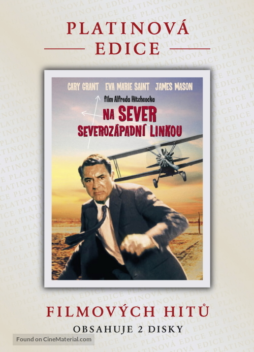 North by Northwest - Czech DVD movie cover