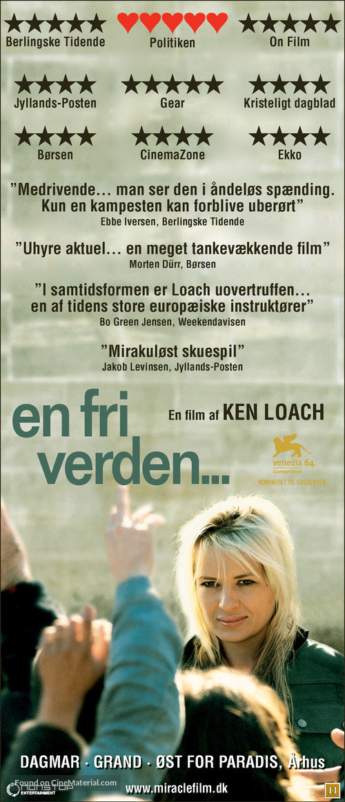 It&#039;s a Free World... - Danish Movie Poster