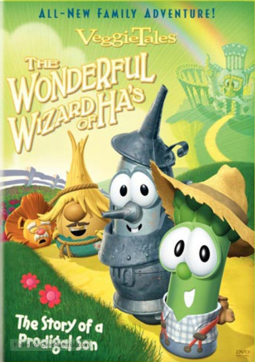 Veggietales: The Wonderful Wizard of Ha&#039;s - DVD movie cover