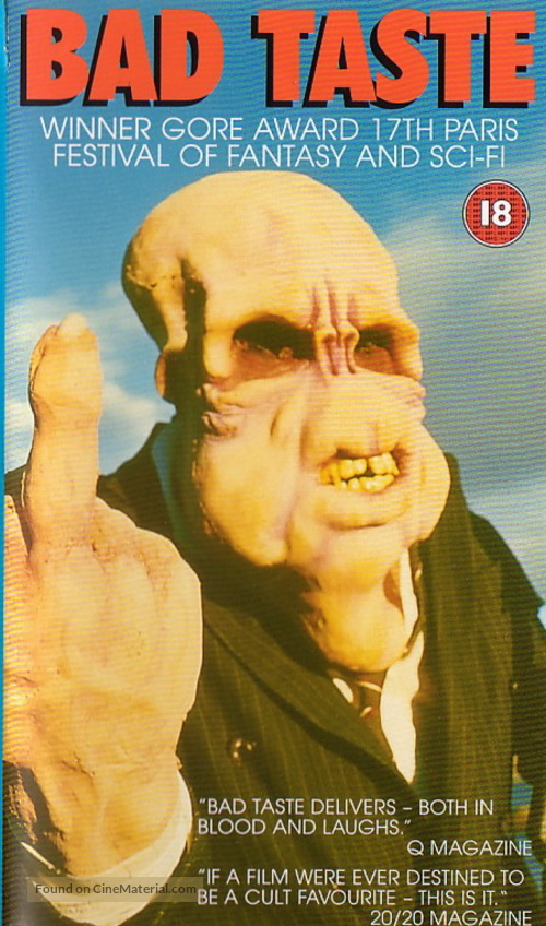 Bad Taste - British VHS movie cover