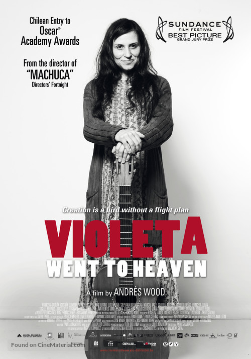 Violeta se fue a los cielos - Dutch Movie Poster
