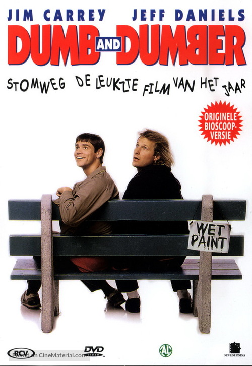 Dumb &amp; Dumber - Dutch DVD movie cover