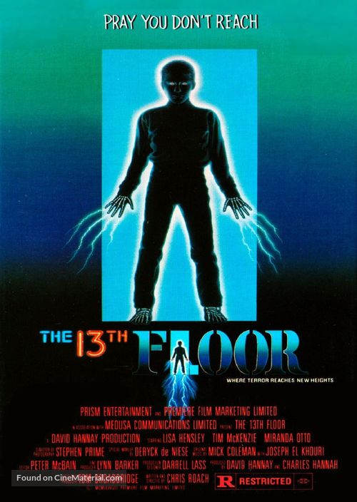 The 13th Floor - Australian Movie Poster