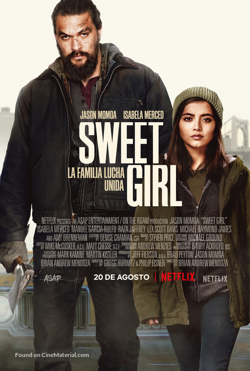 Sweet Girl - Spanish Movie Poster