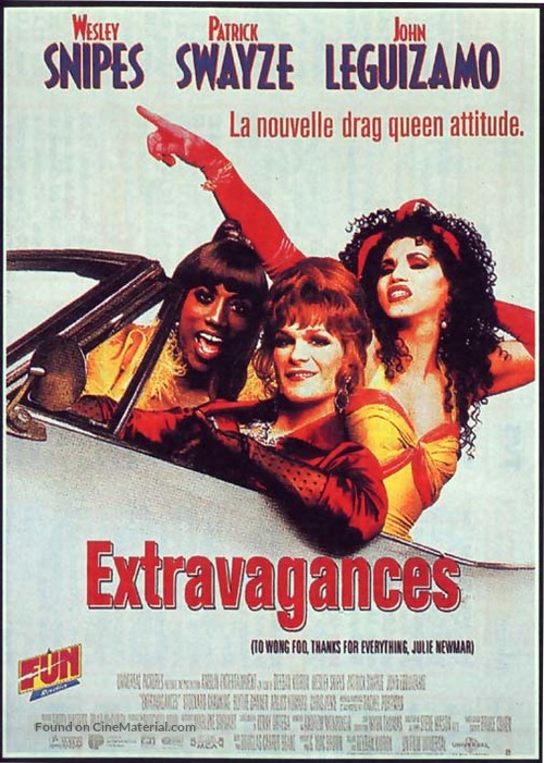 To Wong Foo Thanks for Everything, Julie Newmar - French Movie Poster