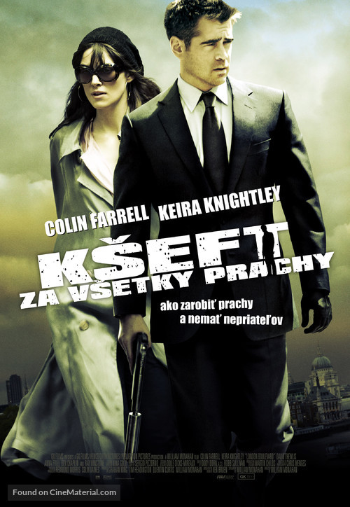 London Boulevard - Slovak Movie Poster